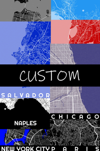 Custom City Map Print