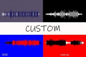 Custom Waveform Print