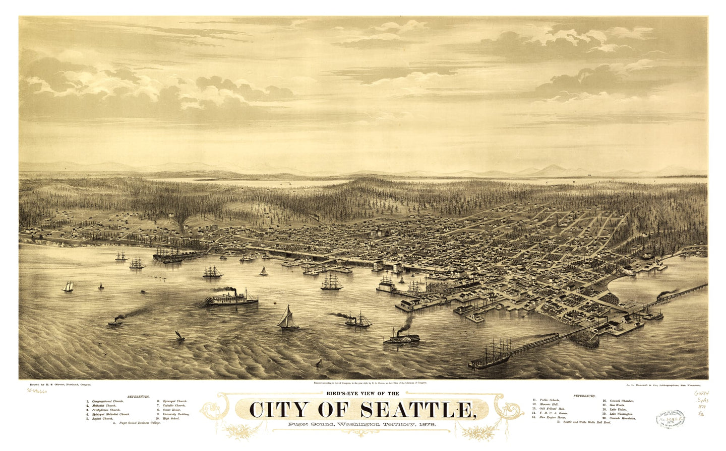 Seattle Washington 1878